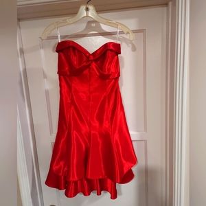 JESSICA MCCLINTOCK Strapless Heart Top Fit & Flare Prom/Evening Out Dress